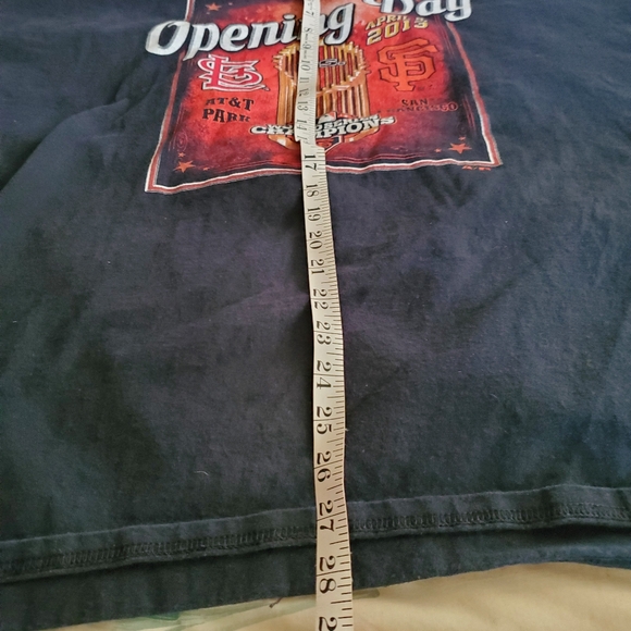 San Francisco Giants 2013 Opening Day 2XL Tee In Good Used Cond. AT&T Park. - Picture 9 of 10